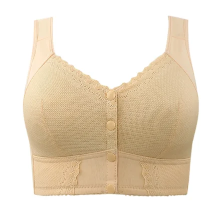 Seamless Breathable Lace Push Up Bras for Women Moona Bra Front Closure Breathable Bra For Seniors Plus Size Bras For Womens - Image 15