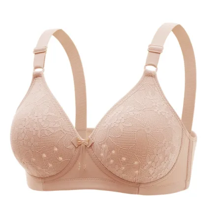 2024 New Thin Lacel Ring Comfortable Breathability Underwear Large Size Brater Buckle Female Bra With Support And Lift Bras - Image 22
