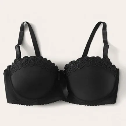Strap Bras Women'S Sexy Lace Removable Comfort Push Up Sports Underwear Gathered No Steel Ring Lingerie For 5 Pack Mixed Colors - Image 15