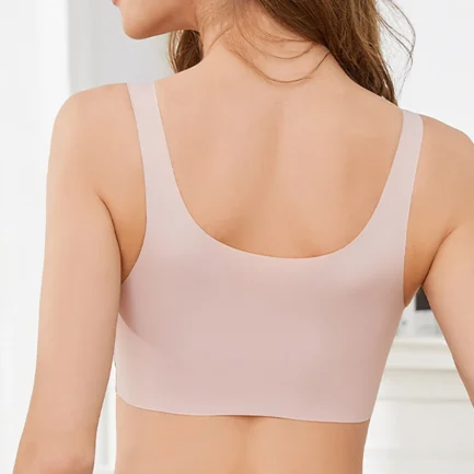Women Comfortable Breast Controlling Underwear Yoga Light Sports Push Up Bra Large Size Breathable Comfortable Women Underwear - Image 4
