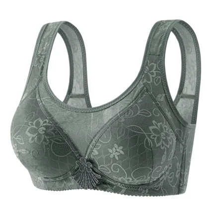 Women Casual Breathable Top Bra Underwear Without Steel Ring Gathering And Adjusting Bra Strapless Bra for plus Size Women - Image 5