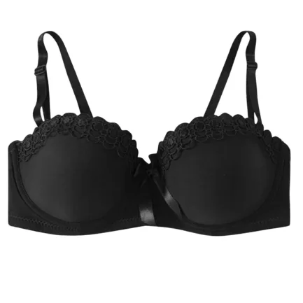 Strap Bras Women'S Sexy Lace Removable Comfort Push Up Sports Underwear Gathered No Steel Ring Lingerie For 5 Pack Mixed Colors - Image 16