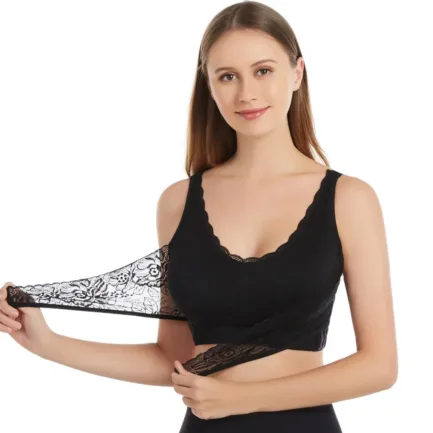 Plus Size Dailywear Bra Seamless Sleep Bralette Padded Bra Women's underwear push up big size Women's bras - Image 10