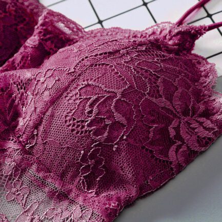 Bras For Women Summer Lace Bra With Pads Easy Comfort Bra Active Everyday Push Up Bralette Vest Wireless Brassiere Bra - Image 14