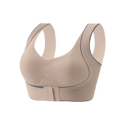 Large Size Front Closure Women Underwear Full Cup Seamless Sport Sleep Yoga Beauty Back Lingerie Brassiere Gather Push Up Bras - Image 6