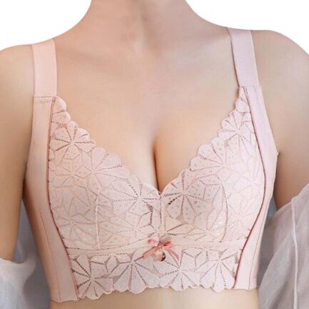 Bra For Women Seamless Push Up Bralette Sexy Adjustable Breathable Wireless Hollow Out Lace Comfortable Underwear Tops Brassiere - Image 8
