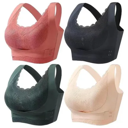 Lymphatic Bra Lymphvity Detoxification And Shaping & Powerful Lifting Bra Full-Coverage T-Shirt Bra Shaping Wireless Silky Bra