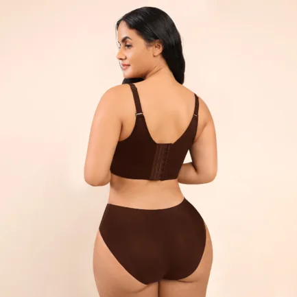 Women Plus Size Deep Cup Bra Hide Back Fat Full Back Coverage Underwire Bra Shaper Comfort Bra Push up underbust Shapewear - Image 20