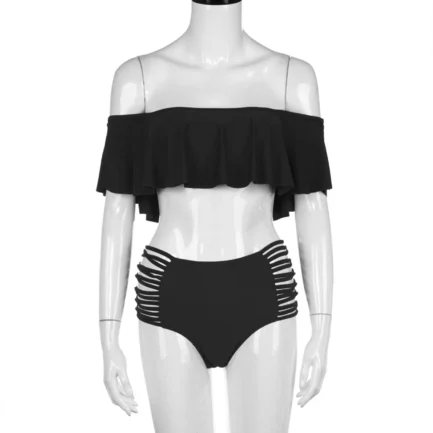 Womens Bathing Suits Two Piece Shorts Push-Up Suit Swimsuit Padded Bandage Bra Bathing Set Bikini Backless Strapless Bikini 수영복 - Image 5