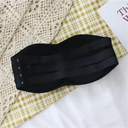 Sexy Women's Strapless Bra with Removable Pads Underwear Tube Top Girls Invisible One-piece Backless Lingerie Cropped Tanks - Image 14