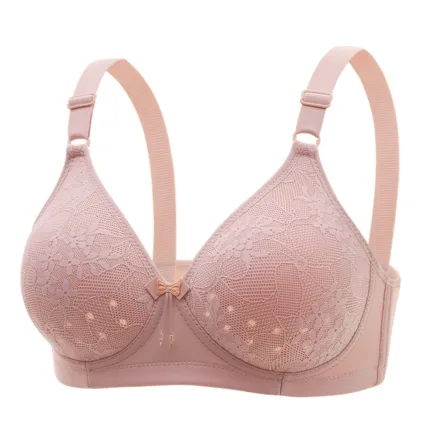 2024 New Thin Lacel Ring Comfortable Breathability Underwear Large Size Brater Buckle Female Bra With Support And Lift Bras - Image 16