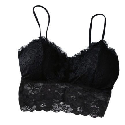 Bras For Women Summer Lace Bra With Pads Easy Comfort Bra Active Everyday Push Up Bralette Vest Wireless Brassiere Bra - Image 9
