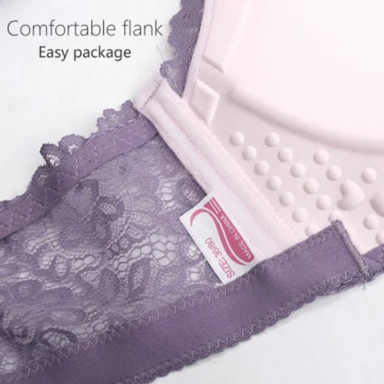 Women Front Closure Bra Sexy Bras Front-Close Lift Up Bra Wireless Bralette Gather Soft Brassiere Top Vest BCD Lace Bralettes - Image 16