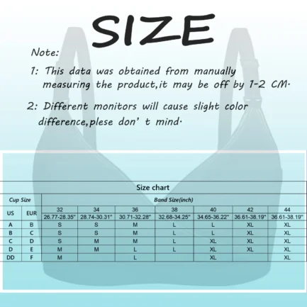 Womens Sports Bras Pack Women Lactation Bras For Women No Underwire Seamless Bralettes For Women Wireless Bra Soft Support - Image 12
