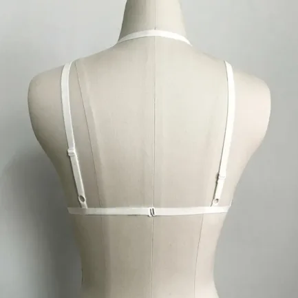 Sexy Lingerie For Ladies Floral Lace Bralette Bustier Crop Top Sheer Bra Shirt Vest Luxury Embroidered Mesh Underwear 일본여자속옷 - Image 5