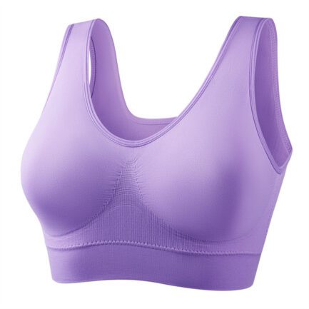 Women's Push Up Wireless Bra Comfort Support Wireless Bra Everyday Underwear Breathable Yoga Sports Bra Female Street Wear - Image 5