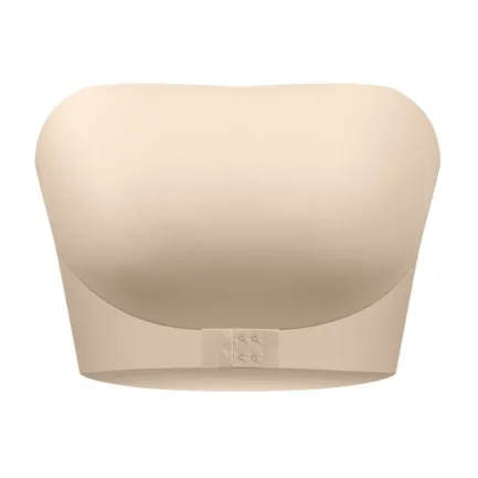 Women'S New Front Buckle Strapless Bra Non-Slip Non-Trace Breathable Invisible Underwear Solid Color Fashion Comfortable Bra - Image 4