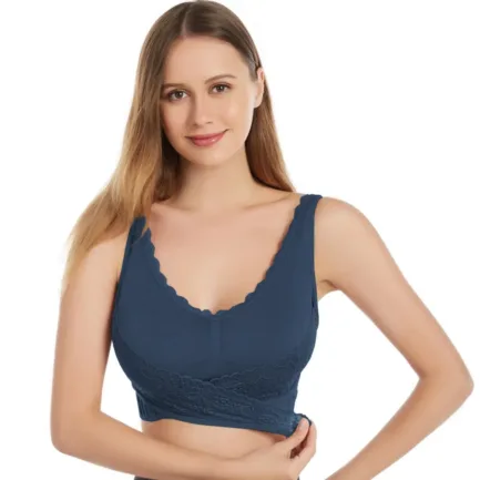 Plus Size Dailywear Bra Seamless Sleep Bralette Padded Bra Women's underwear push up big size Women's bras