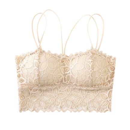 Strapless Bras for Women Wireless Seamless Push Up Bras Convertible Lightly Lined Pullover Bandeau Beautiful Back Sports Bras - Image 7