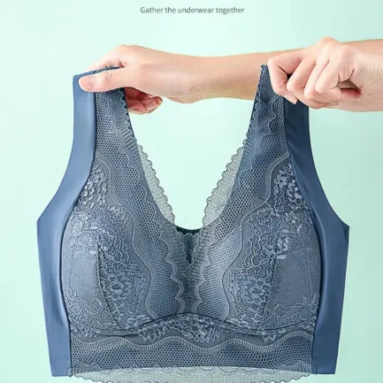 UBAU Sexy Seamless Lace Underwear Bra For Women Push Up Top Women's Bra Plus Size Bralette Large Size Brasier Without Underwire - Image 6