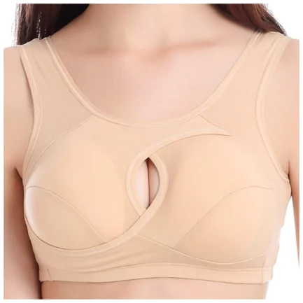 Women's Sports Bras Shockproof Upper Support Gathered Bra Push Up Sexy Lingerie Fitness Seamless Underwear Wireless Brassiere - Image 12