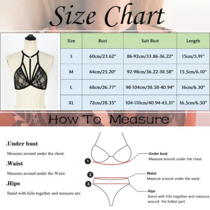 Lingerie For Ladies Lace Halter Neck Criss Cross Back Lace Bra Deep V Scalloped Strappy Bralette Lenceria Sexys Para Mujer Fina - Image 6