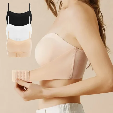 Invisible strapless bra for women wireless push up non slip wedding brassiere big breasts underwear sexy lingerie S-XL plus size - Image 7