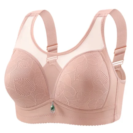 Large Size Soft Bra Female'S Gathered Bralette Non Steel Ring Comfortable Underwear Gathering Soft Light Bra Breathable белье - Image 6