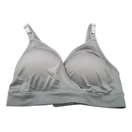 Lady Maternity Pregnancy Seamless Soft Breastfeeding Bras No Underwire Adjustable Straps Breast-Pumps Holding And Nursing Bra - Image 18