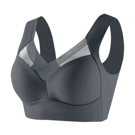 Seamless Womens Bras Large Size Top Support Show Small Comfortable No Steel Ring Underwear Yoga Fitness Sleep Vest - Image 10