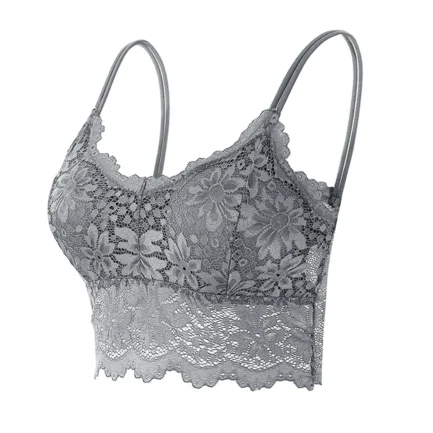 Women Plus Size Strapless Bra Solid Comfort Wireless Bra Padded Crop Tops Corset Bra For Women Tight Sports Bras Underwear Women - Image 11