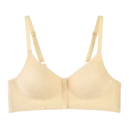 Women Sexy Front Button Bras Deep V Underwire Push Up Lingerie Brassiere Shaping Cup Adjustable Shoulder Strap Large Size Bra - Image 11
