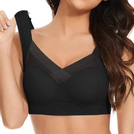 Sexy Seamless Lace Underwear Bras For Women Gym Fitness Exercise Top Bra Solid Color Plus Size Bralette Push Up Cap Brasier - Image 3