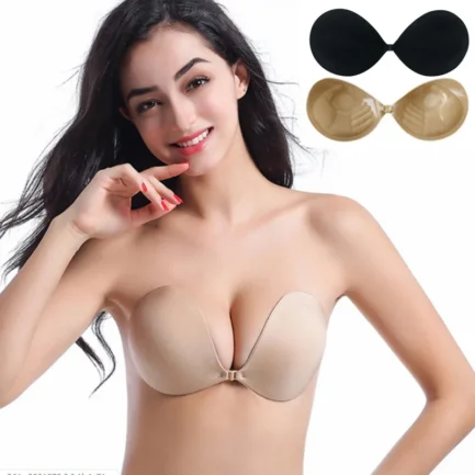 Invisible Strapless Adhesive Stick Bra For Women Push Up Summer Chest Stickers Lift Up Nude Cover Bra Silicone Pad Sexy Breast - Image 3
