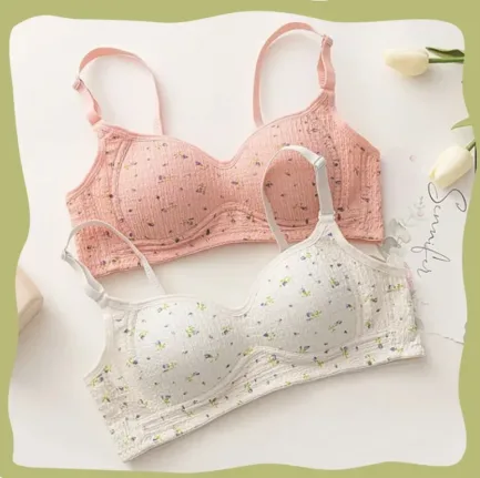 Women Sexy Lingerie Triangle Cup Brassiere Wire Free Bra Underwear Bras for Girls Womens Without Steel Rings French Traceless - Image 6