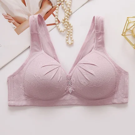 Sexy Lace Top Bras For Women Bralette Padded Underwear Vest Bra Thin Style Without Steel Ring Push Up Beautiful Back Underwear - Image 2