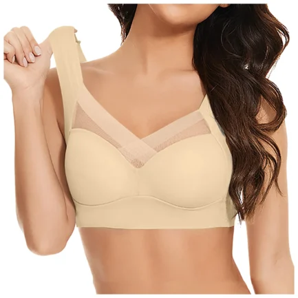 sexy lingerie for women push up Women's Large Strapless Lace Tank Top Underwear Thin Side Fold Side Breast Gather Adjustable Bra - Image 10