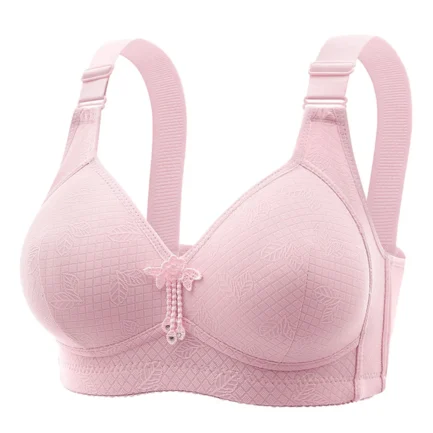 Women's Bras Full Coverage Womens Seamless Bra Push Up Bra No Underwire Bustier Tops Comfortable Breathable And Gathered Bras - Image 3