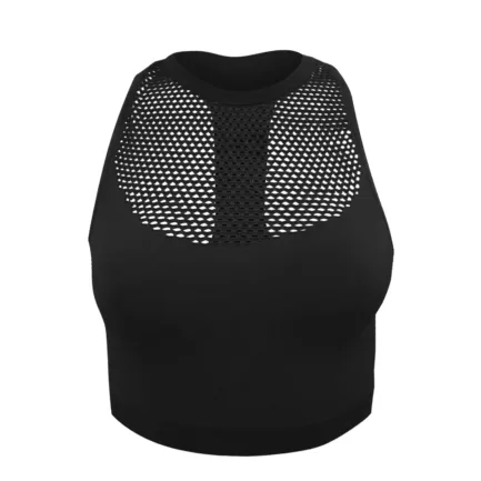 Women’s Light Impact Sports Bra Vest Longline U Back Light Support Yoga Workout Running Tank Top Summer Breathable Camisole - Image 6