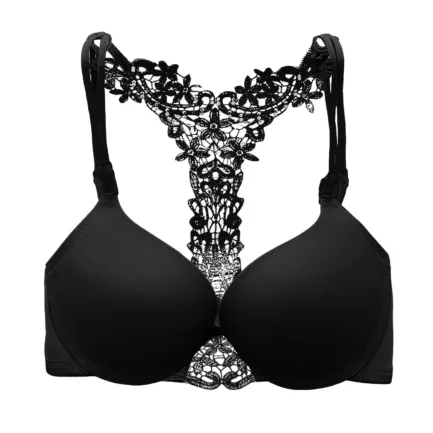 Comfortable Fitness Crop Top Adjustable Bra Underwire Seamless Bra For Women Sexy Beauty Back Embroidery Lace Bras 2024 - Image 8