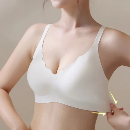 Womens Seamless Bras No Underwire Push Up Padded Bralette Wireless Comfort Bralettes Full Coverage Sleeping Everyday Bra - Image 5