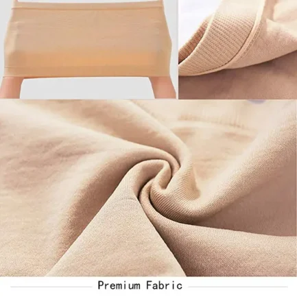 Double Layers Plus Size Strapless Bra Bandeau Tube Removable Padded Top Stretchy Seamless Bandeau Bra Boob Crop Spaghetti Strap - Image 12