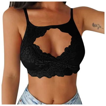 Wireless Push Up Bra Sexy Lace Hollow Bralette Women Breathable Underwear Fashion Lingerie Seamless Bras Femme Brassiere - Image 17