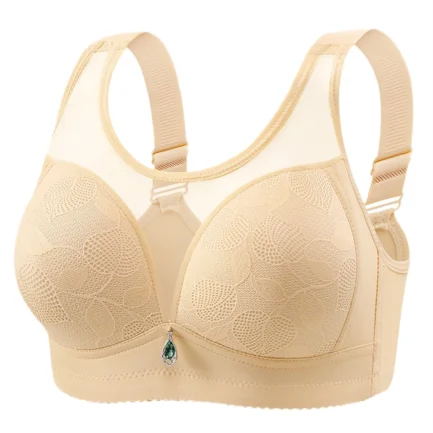 Large Size Soft Bra Female'S Gathered Bralette Non Steel Ring Comfortable Underwear Gathering Soft Light Bra Breathable белье - Image 16