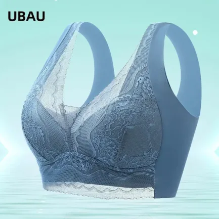 UBAU Sexy Seamless Lace Underwear Bra For Women Push Up Top Women's Bra Plus Size Bralette Large Size Brasier Without Underwire - Image 5