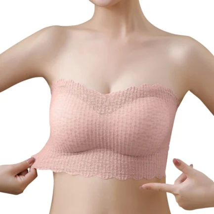 Womens Seamless Unwired Strapless Women Sexy Solid Tube Tops Female Girls Sling Breast Warp Bra Student No Steel Ring Underwear - Image 2