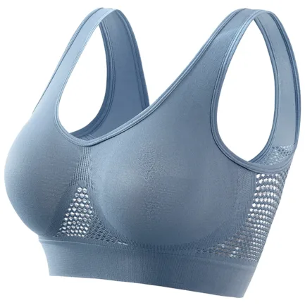 Women's Fashionable Sport Bra One Shoulder Sports Bra Top Bras for Women Women Bras Wireless Front Closure Work Out Bras - Image 7