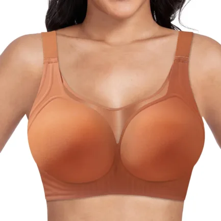 Women'S Without Underwire Seamless Bra Breathable Bralette Minimiser Bra T Shirt Sleep Bra With Additional Lingerie Underwear - Image 12