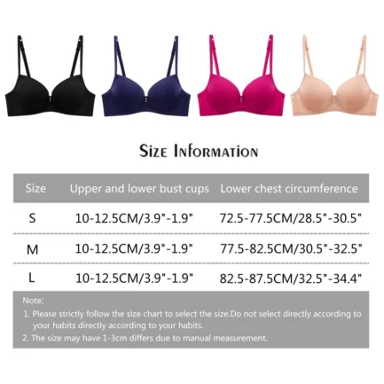Women With Steel Rings up to Prevent Sagging Gathered Small Breasts Show Big Bra Cover - Image 9