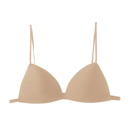 Woman's Nonwire Simple Sexy Lingerie Seamless Beautiful Back Underwear Girls Thin Comfortable Bra No Steel Ring Sexy Small Bra - Image 8